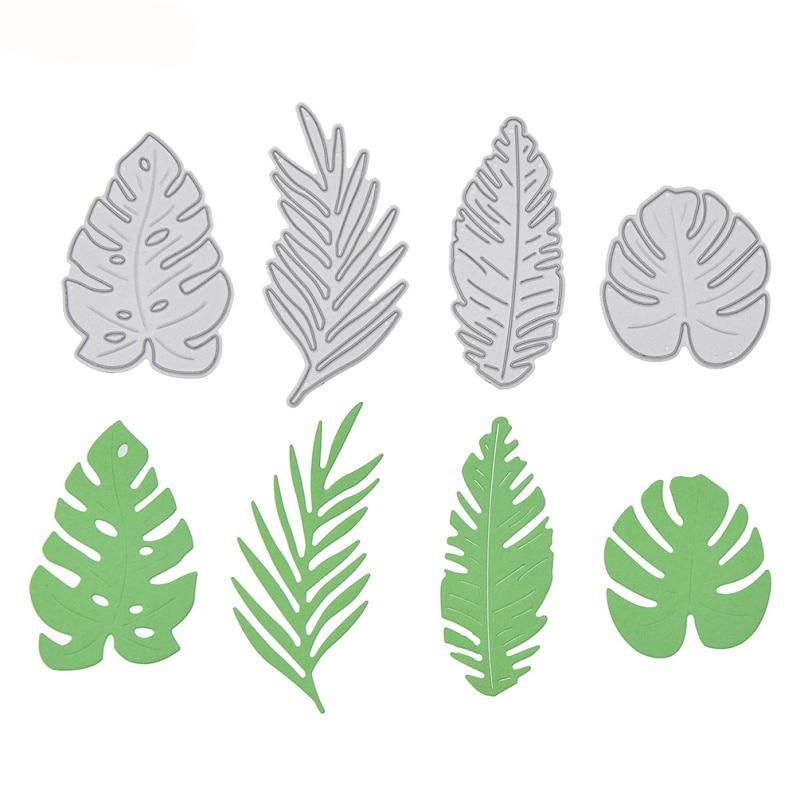 Leaves cutting dies 4 pcs set - Luxy Kraft