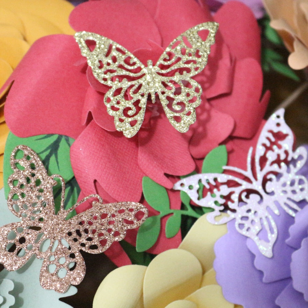 BUTTERFLY CUTTING DIES 3 PCS SET - Luxy Kraft