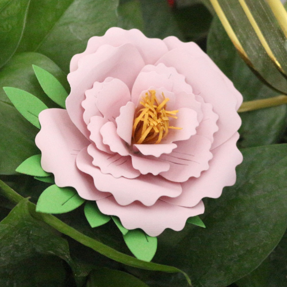 Peony Flower cutting dies 6 pcs set - Luxy Kraft