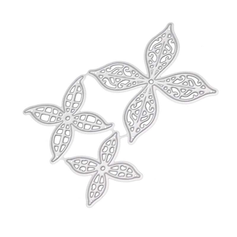 Flower set metal cutting dies - Luxy Kraft
