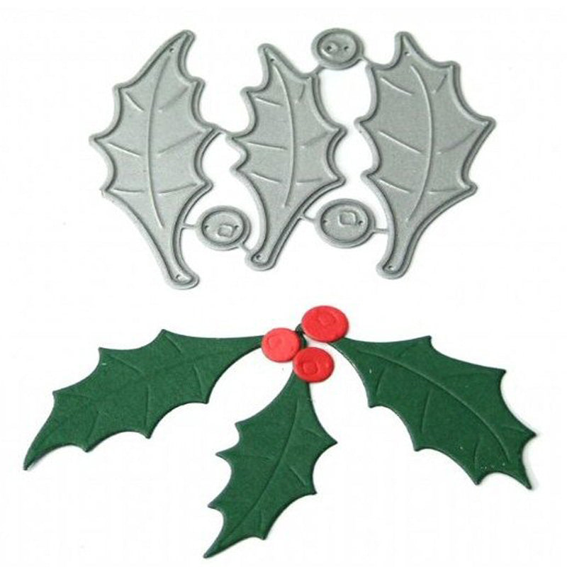 Christmas flower cutting dies 6 pcs - Luxy Kraft