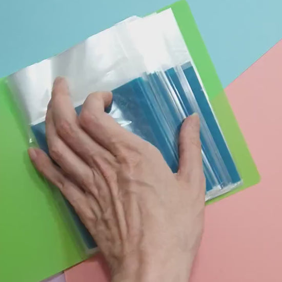 Folder book for Silk screens stencils with 60 or 96 pockets