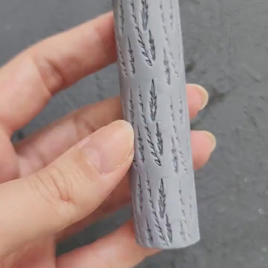 Polymer clay texture roller clay stamp 3D printed embossing