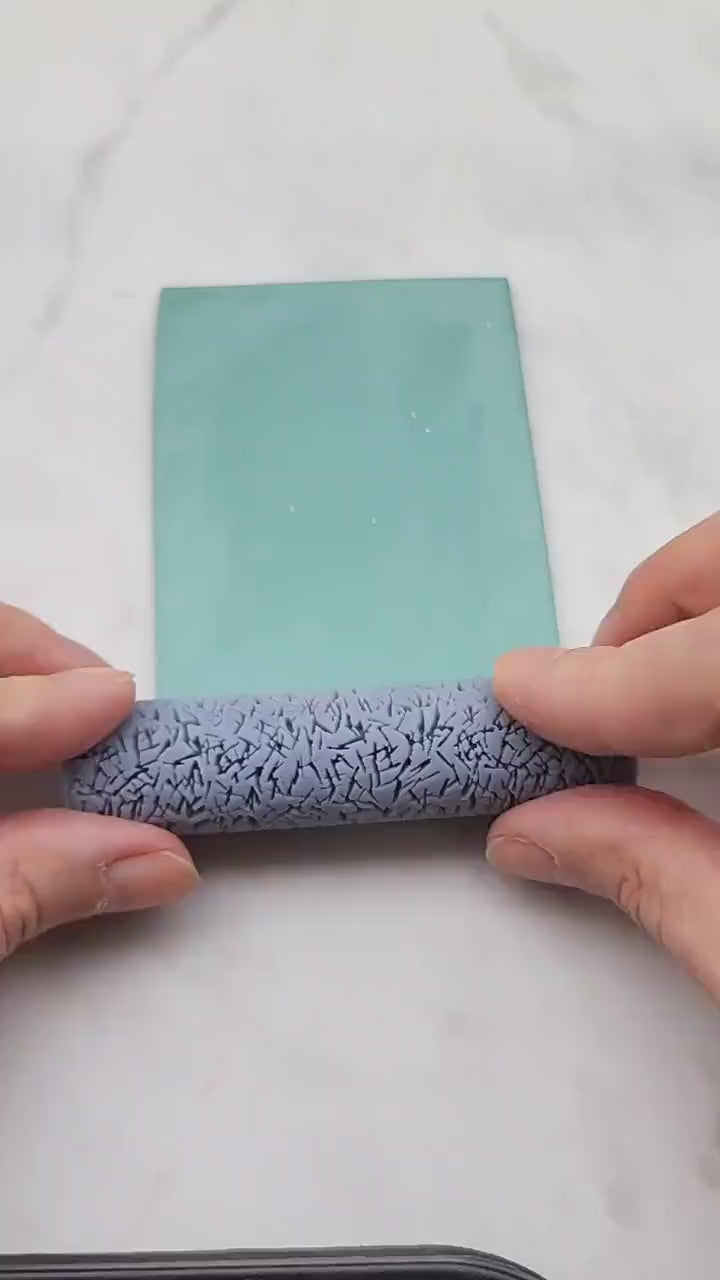 Polymer clay texture roller clay stamp 3D printed embossing