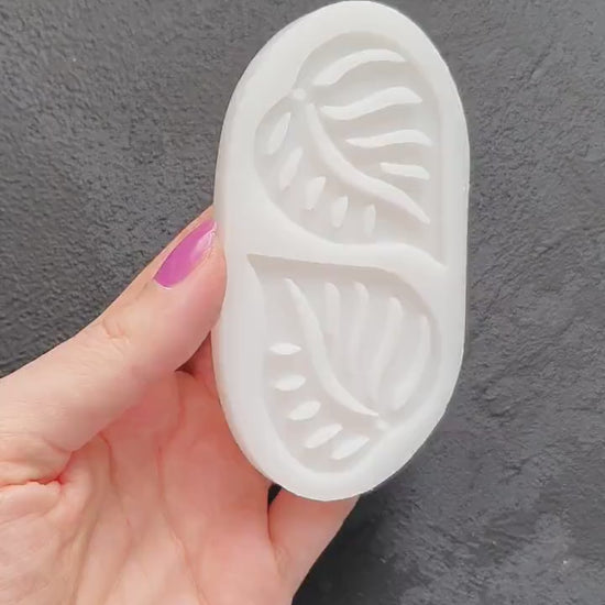Leaves Silicone earring mold Jewelry Resin mould for resin and epoxy