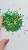 Christmas Circle sequins White Hologram Chunky glitter for Resin Epoxy crafts 4 mm