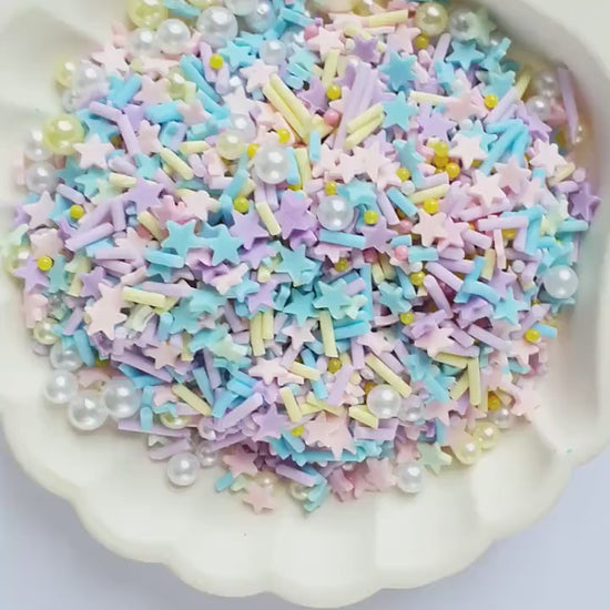 Mini star decor polymer clay shapes for Resin Epoxy crafts for nail design