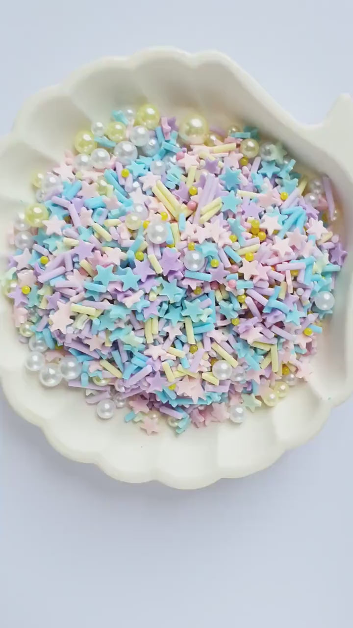 Mini star decor polymer clay shapes for Resin Epoxy crafts for nail design