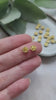 10 pcs Flower centers Flower metal stamens Earrings components Earrings findings DIY jewelry Jewelry supplies Polymer clay supplies