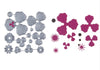FLOWER POPPY CUTTING DIES 13 PCS SET - Luxy Kraft