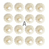 FAUX PEARL HALF BEADS CABOCHONE 3 KIND - Luxy Kraft