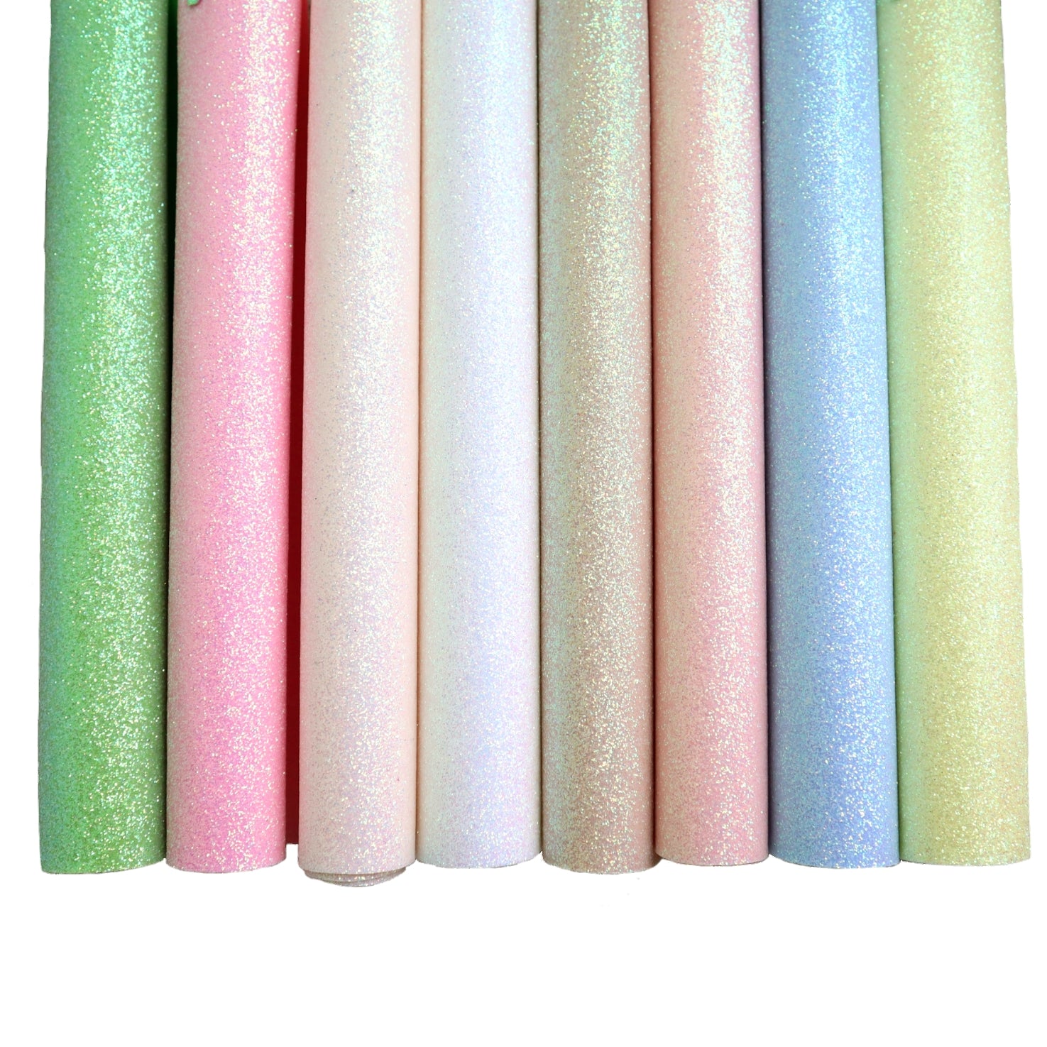Glitter felt 1.5 mm pastel colors 22x17 cm - Luxy Kraft