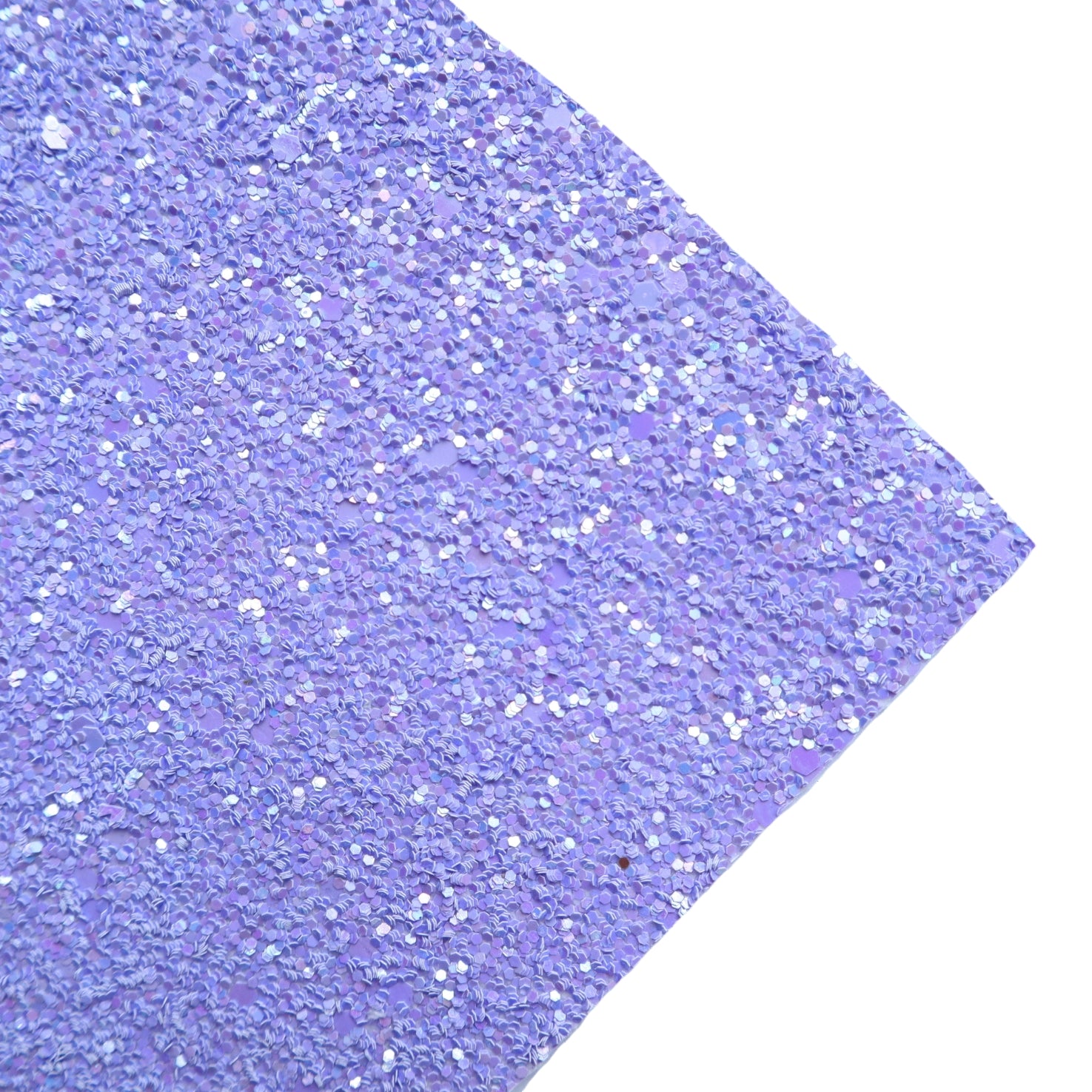 CHUNKY GLITTER FABRIC PURPLE (FAUX LEATHER) 1 PCS - Luxy Kraft