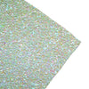 CHUNKY GLITTER FABRIC LIGHT PISTACHIO (FAUX LEATHER) 1 PCS - Luxy Kraft