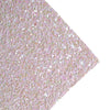 CHUNKY GLITTER FABRIC PINK PEACH (FAUX LEATHER) 1 PCS - Luxy Kraft