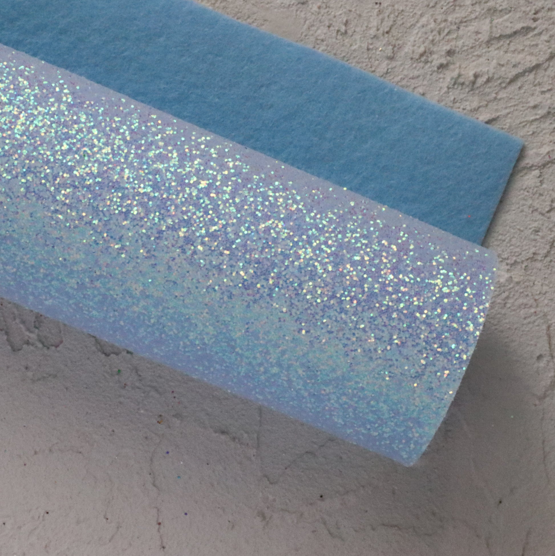 Glitter felt 1.5 mm pastel colors 22x17 cm - Luxy Kraft