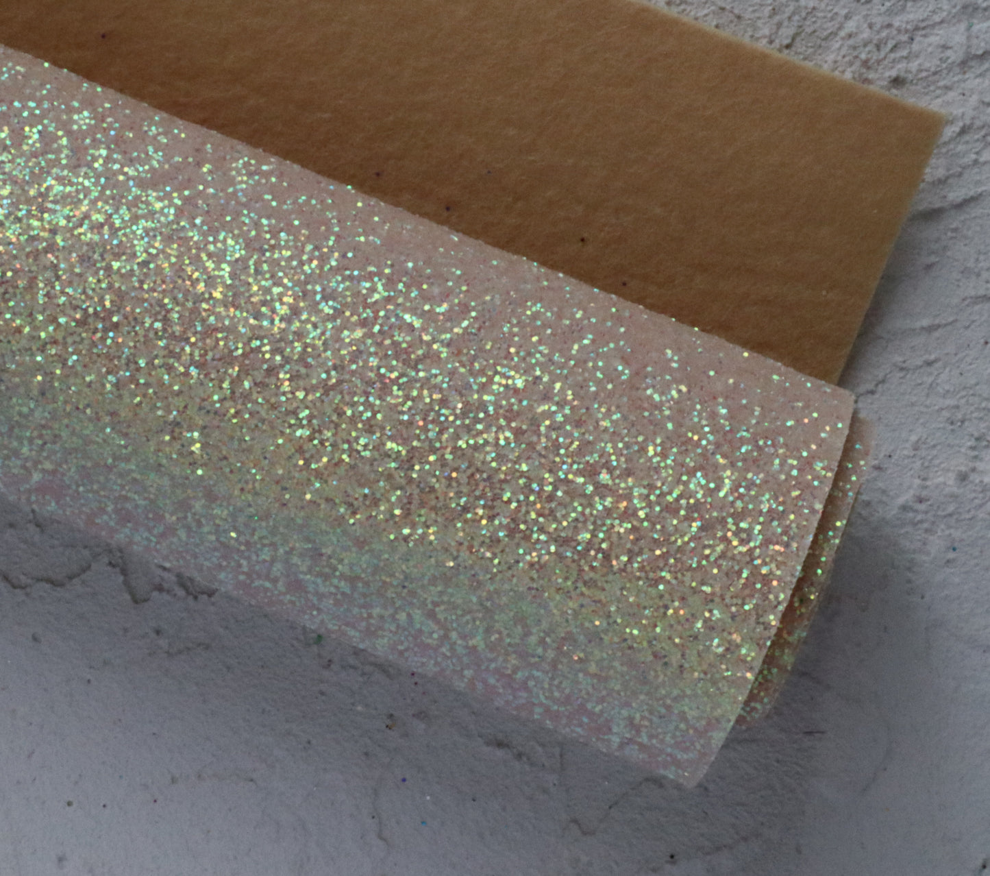 Glitter felt 1.5 mm pastel colors 22x17 cm - Luxy Kraft