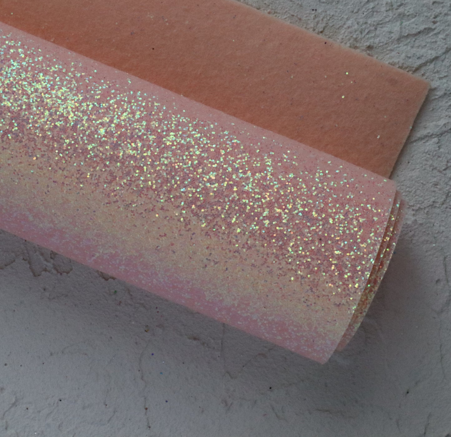 Glitter felt 1.5 mm pastel colors 22x17 cm - Luxy Kraft