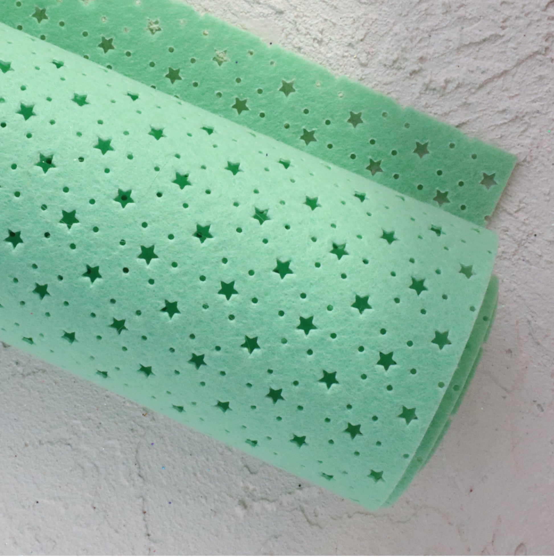 Felt perforated (punched) 1.2 mm pastel colors 20x26 cm - Luxy Kraft