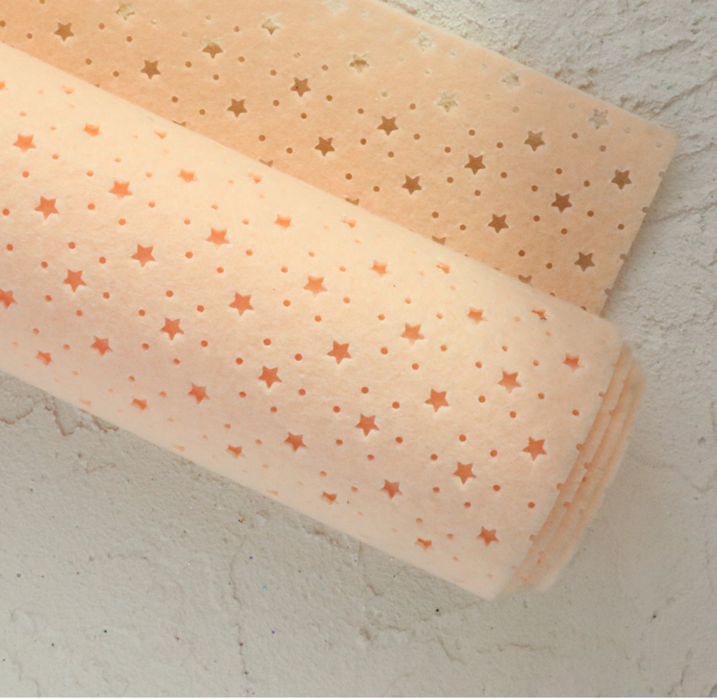 Felt perforated (punched) 1.2 mm pastel colors 20x26 cm - Luxy Kraft