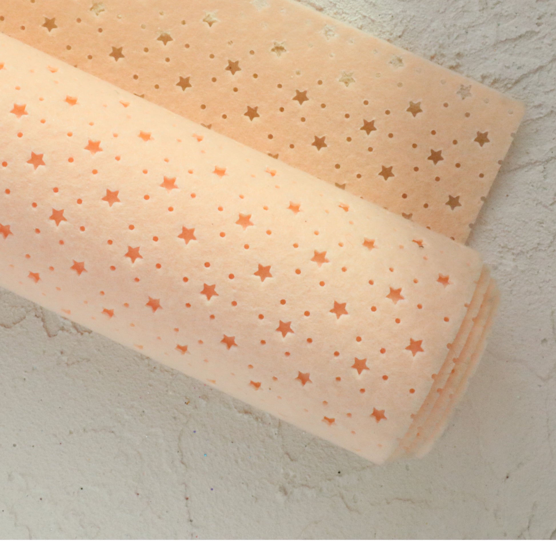 Felt perforated (punched) 1.2 mm pastel colors 20x26 cm - Luxy Kraft