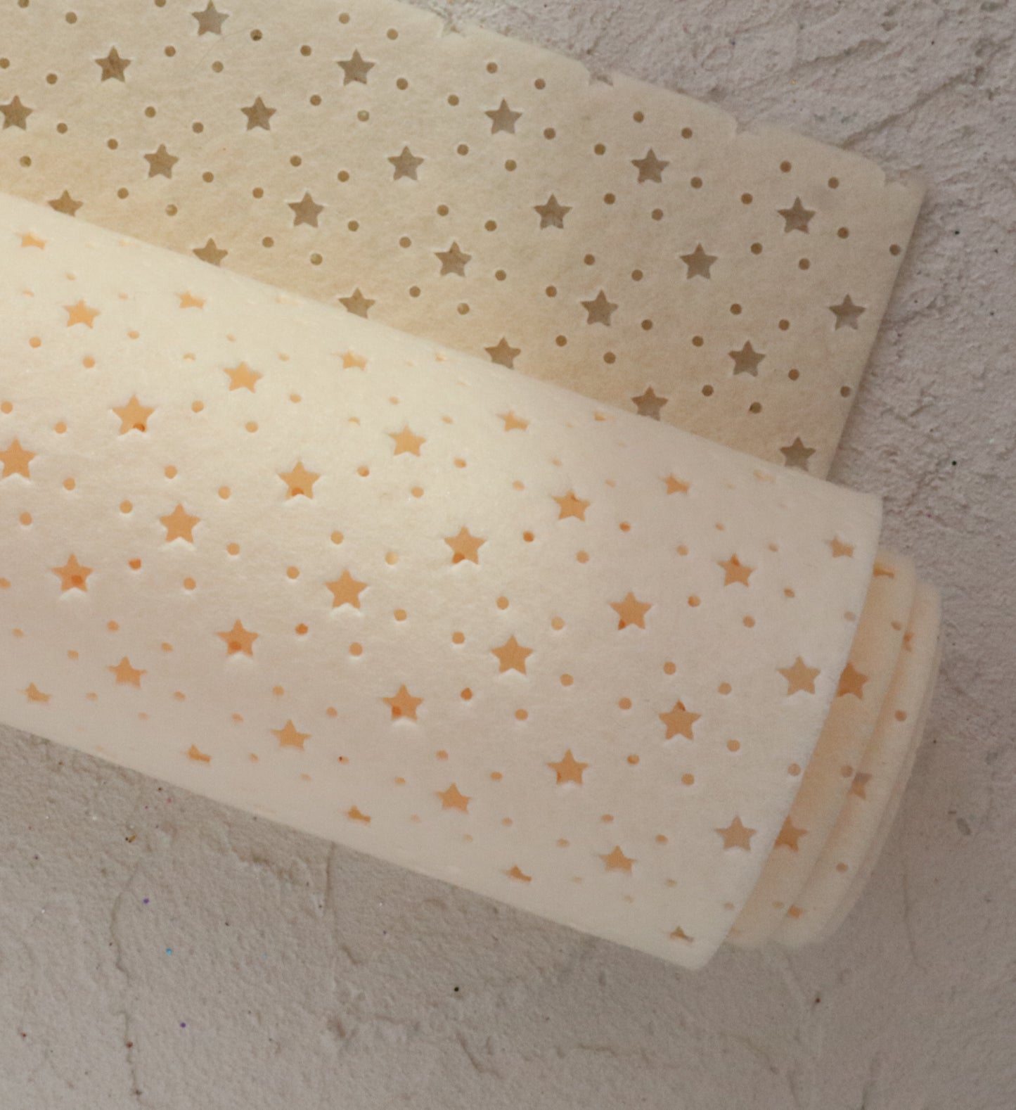 Felt perforated (punched) 1.2 mm pastel colors 20x26 cm - Luxy Kraft