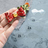 BOW MAKING PLASTIC TEMPLATES N-22 SET OF 4 PCS - Luxy Kraft
