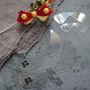 BOW MAKING PLASTIC TEMPLATES N-32 SET OF 4 PCS - Luxy Kraft