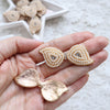 PEARL BOW BUTTON FOR BOW HAIR ACCESSORIES AND SCRAPBOOKING DECORATION 1 PCS - Luxy Kraft