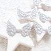 Glitter angel wings patches 5x3.3 cm 10 pcs - Luxy Kraft