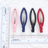 Hair clips alligator no teeth 7.5 cm 10 pcs - Luxy Kraft