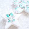 Resin Acrylic Planar Caboshones 4 pcs - Luxy Kraft