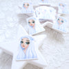 Girls Resin Acrylic Planar Caboshones 4 pcs - Luxy Kraft