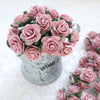 ROSES MULBERRY PAPER FLOWERS 2.5 CM 10 PCS - Luxy Kraft