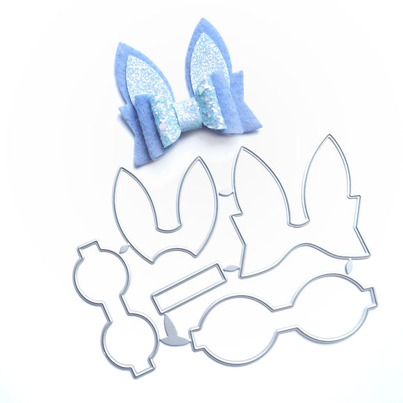 Bunny Bow CUTTING DIES 13x10 CM - Luxy Kraft