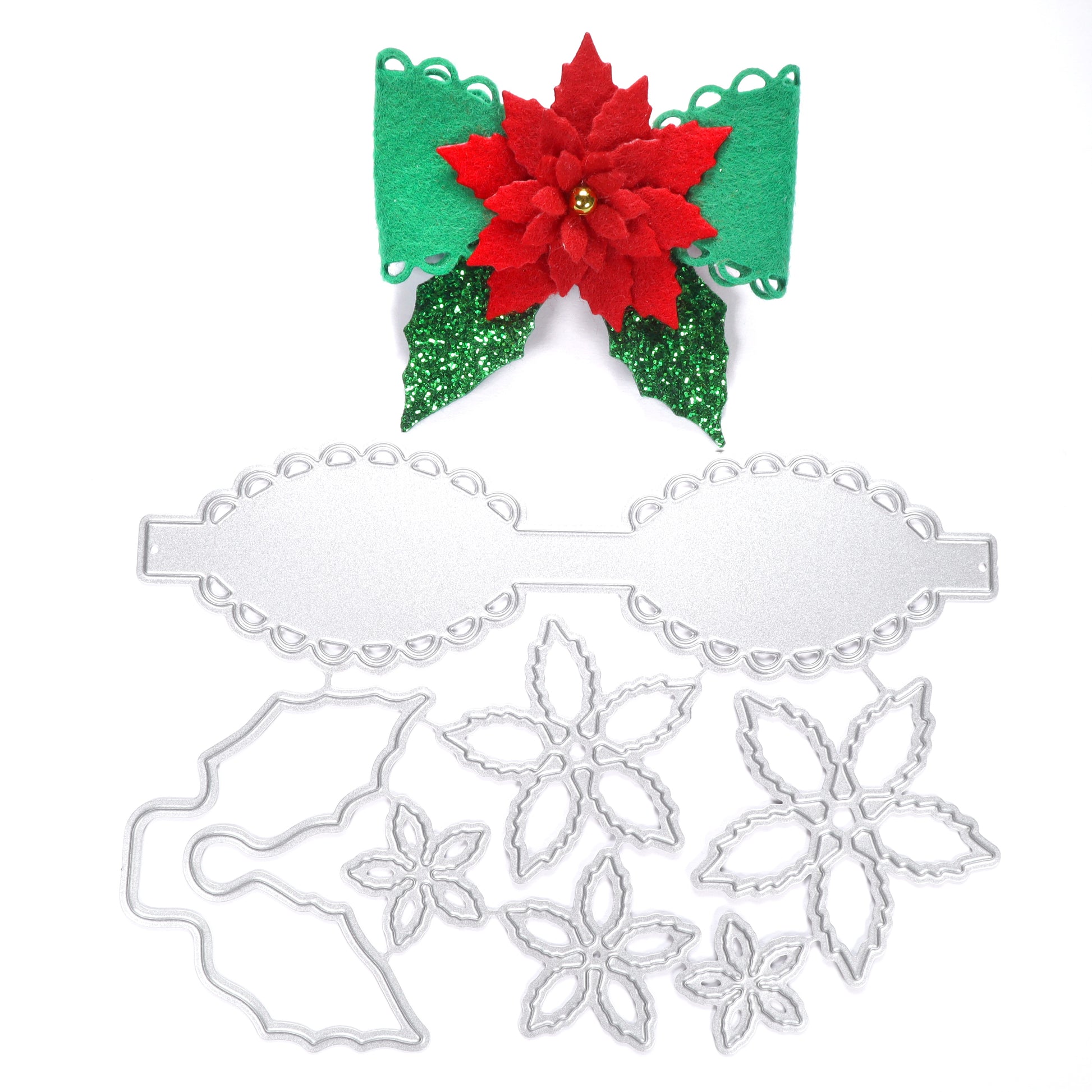 CHRISTMAS BOW CUTTING DIES - Luxy Kraft