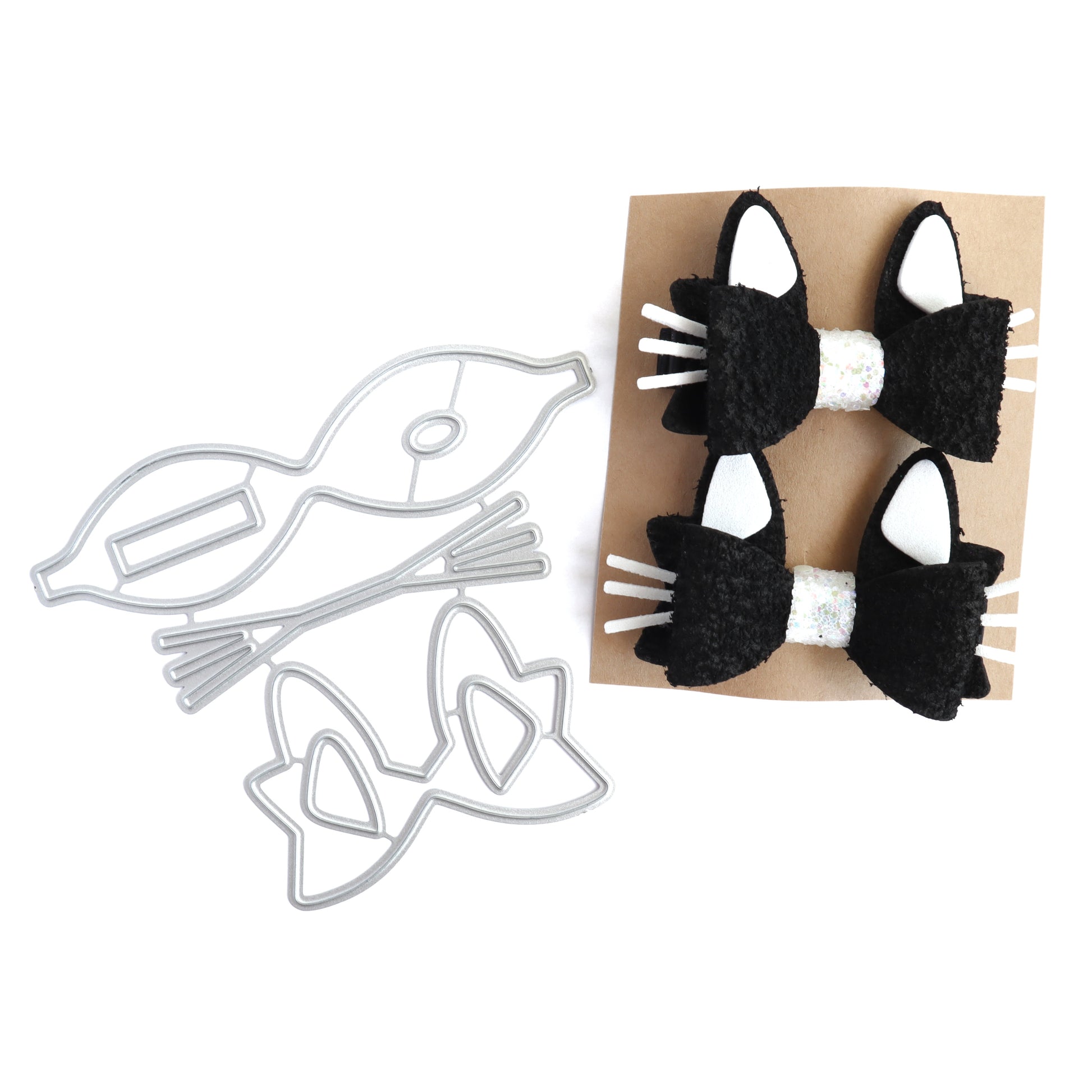 CAT BOW TIE CUTTING DIES - Luxy Kraft