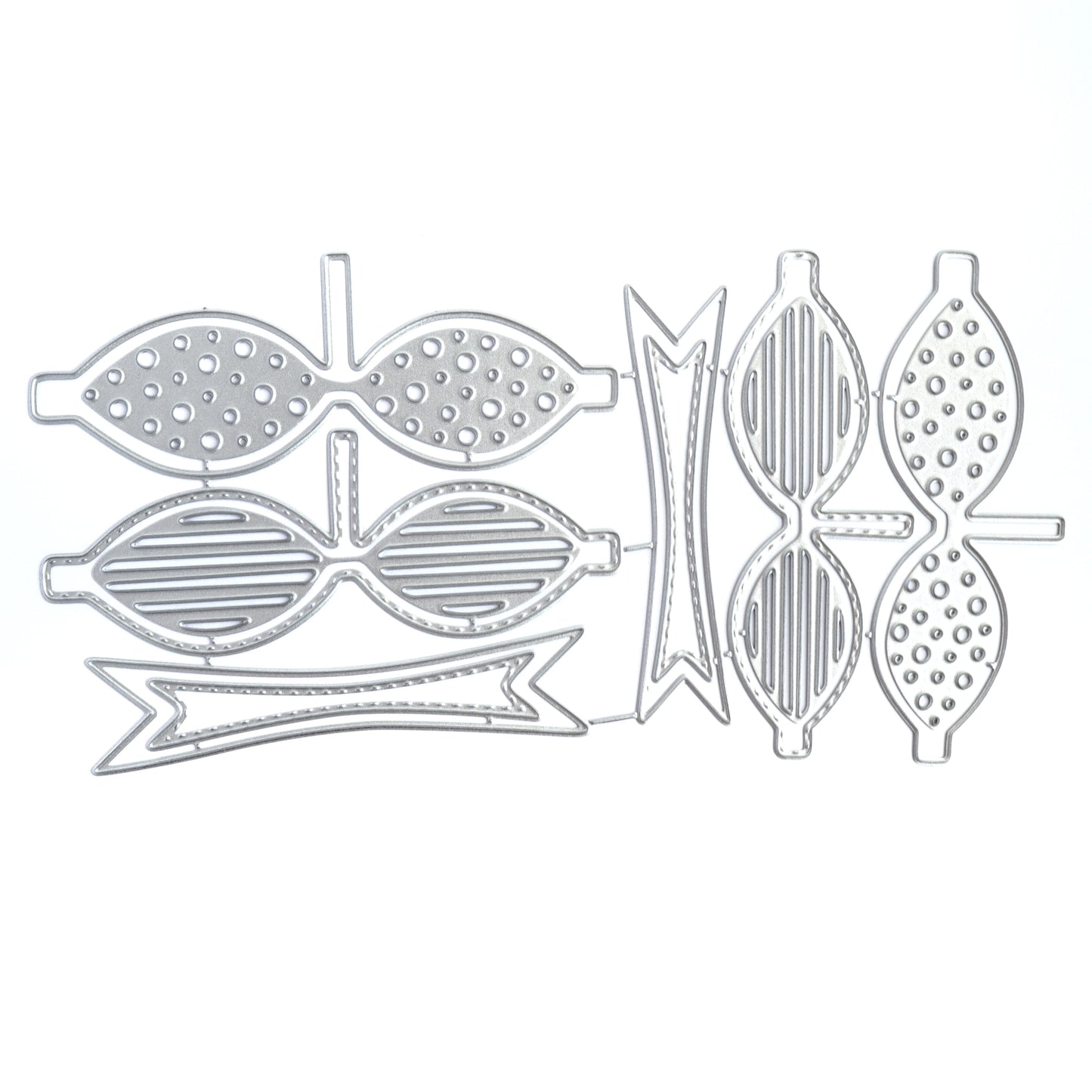 BOW CUTTING DIES 4 pcs set - Luxy Kraft