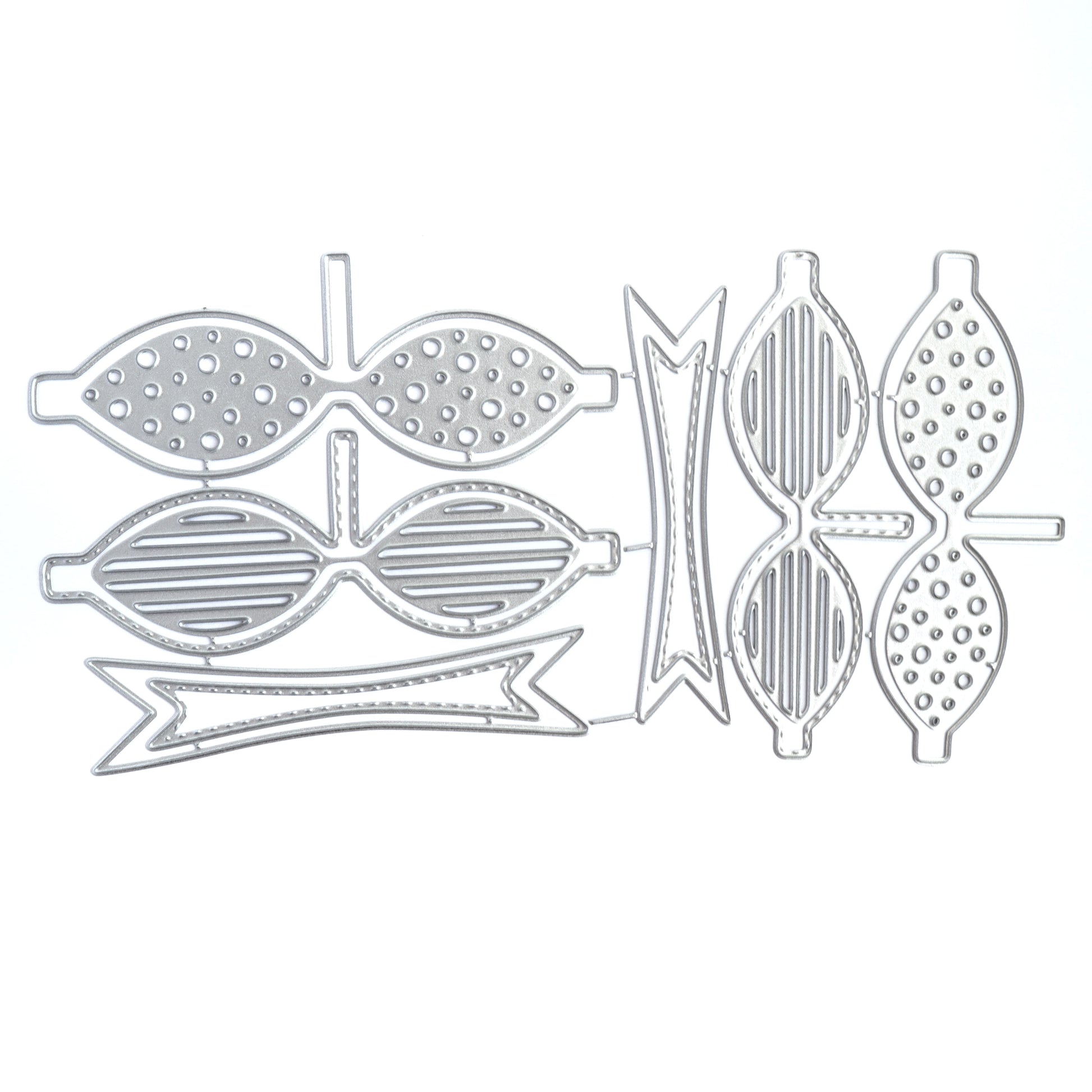 BOW CUTTING DIES 4 pcs set - Luxy Kraft