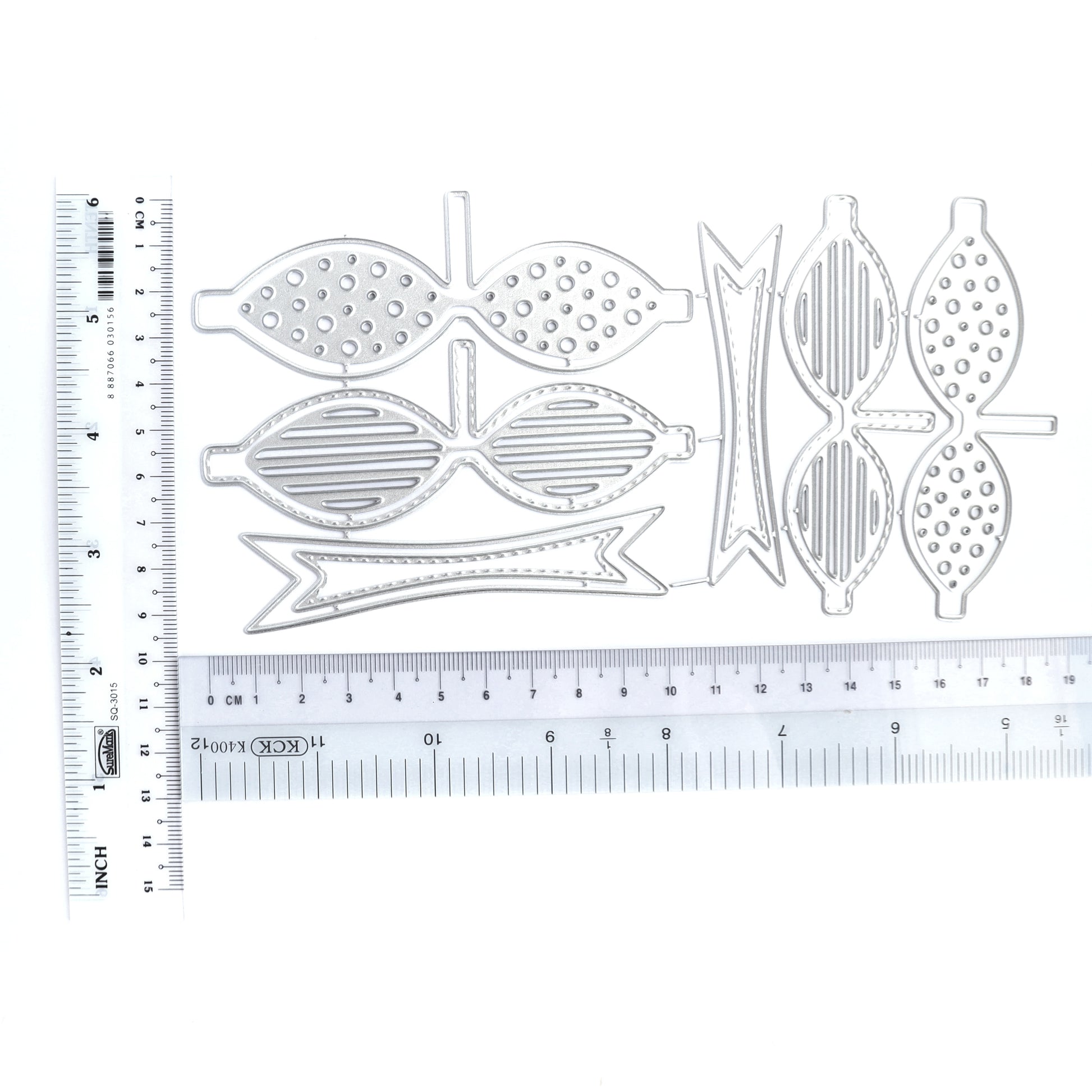 BOW CUTTING DIES 4 pcs set - Luxy Kraft