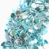Light blue metallic, Gold metallic Plane base Christmas Wreath Home Decoration 1 pcs - Luxy Kraft