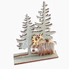 Wood Reindeer, Christmas tree, Snowflake, Christmas Decoration 1 pcs - Luxy Kraft