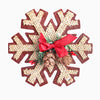 Wood Reindeer, Christmas tree, Snowflake, Christmas Decoration 1 pcs - Luxy Kraft
