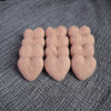 Wool needle felt heart blanks 4.5 cm - Luxy Kraft