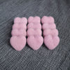 Wool needle felt heart blanks 4.5 cm - Luxy Kraft