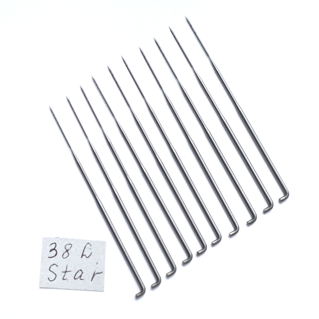 Star felting needles 38G 10 or 100 pcs set - Luxy Kraft