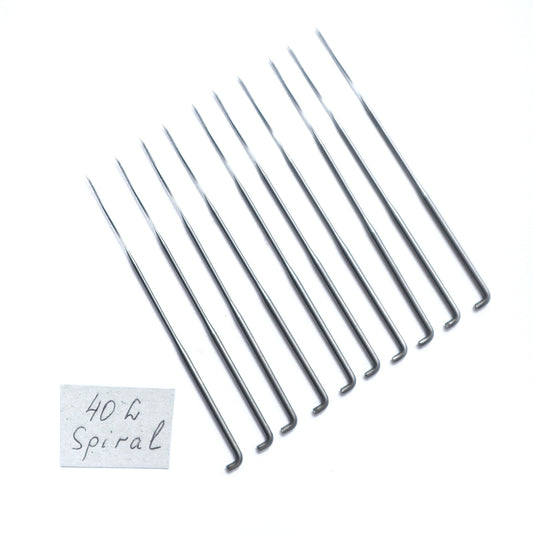 Spiral triangle felting needles 40G - Luxy Kraft