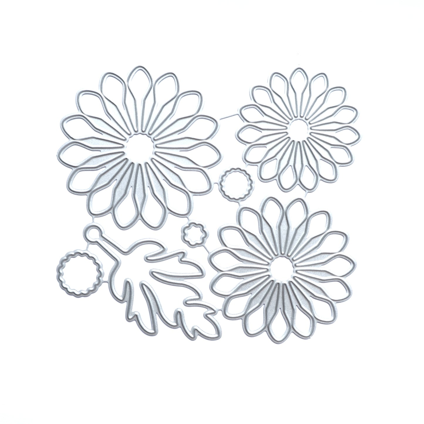 FLOWER CAMOMILE DAHLIA CUTTING DIES - Luxy Kraft