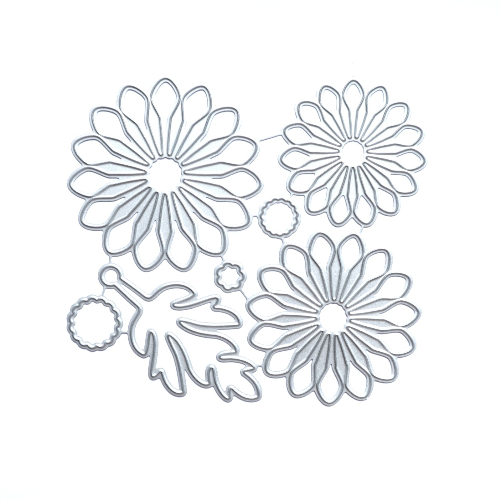 FLOWER CAMOMILE DAHLIA CUTTING DIES - Luxy Kraft
