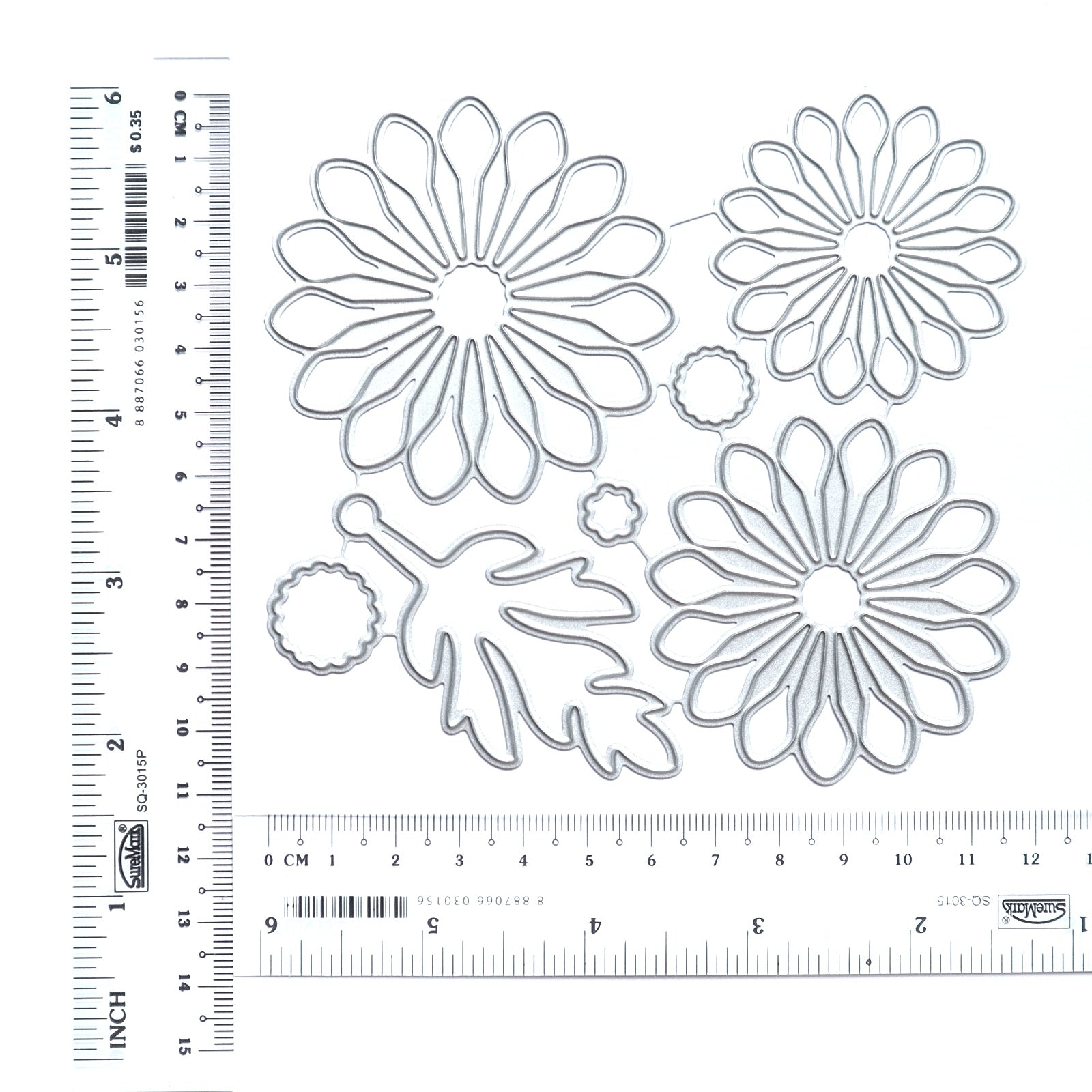 FLOWER CAMOMILE DAHLIA CUTTING DIES - Luxy Kraft